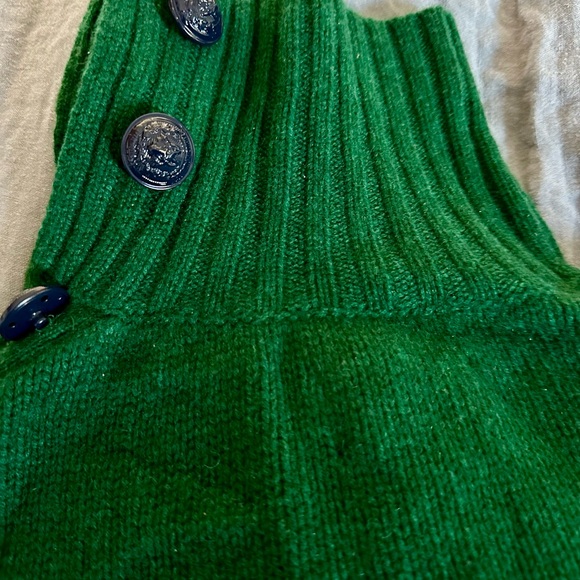 Zadig & Voltaire Forest Green Alma Cashmere Sweater Size S - Picture 14 of 16